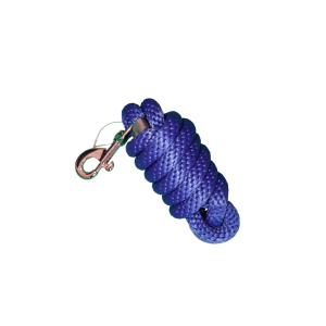 Bright Purple Rope Lead with Snap