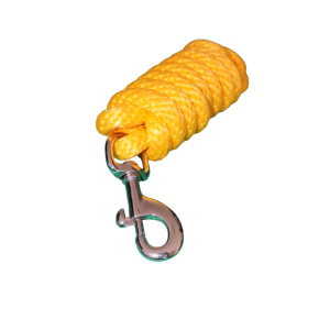 Bright Yellow Rope Lead with Snap